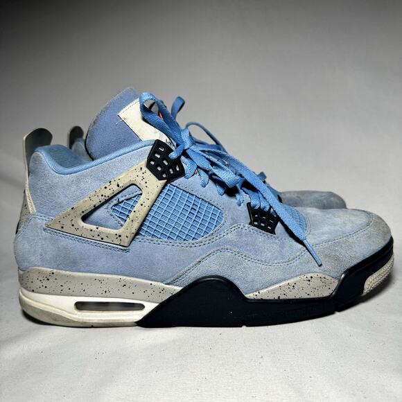 Size 12 - Nike Air Jordan 4 Retro University Blue Men's Shoes